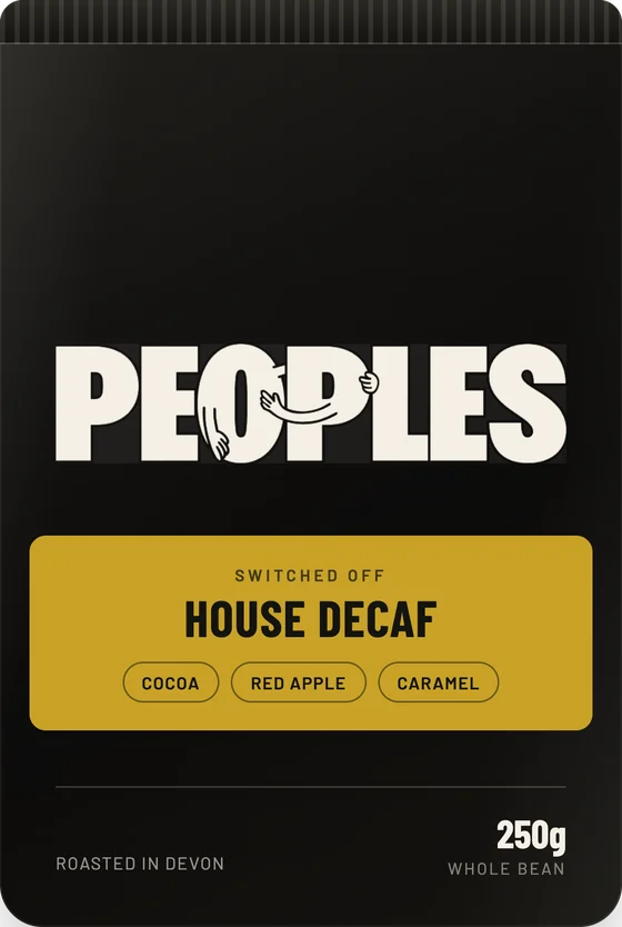 Peoples Coffee House Decaf 250g bag