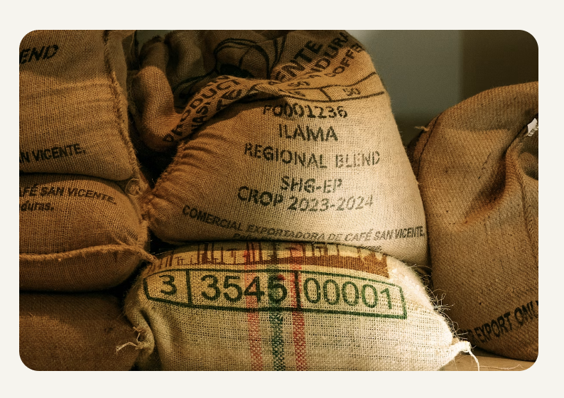 Ethically sourced beans